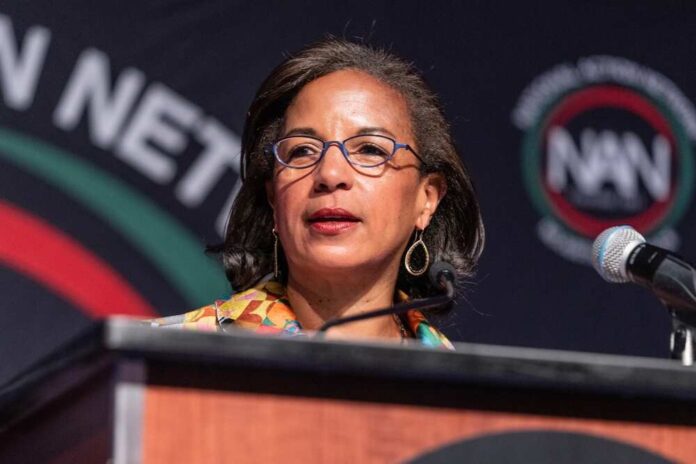 Domestic,Policy,Advisor,At,White,House,Susan,Rice,Speaks,During