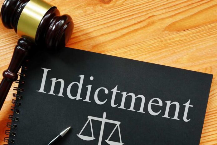 Indictment,Is,Shown,On,A,Photo,Using,The,Text