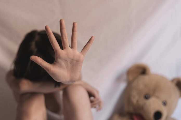 Traumatized,Children,Concept.,Stop,Violence,And,Abused,Children.