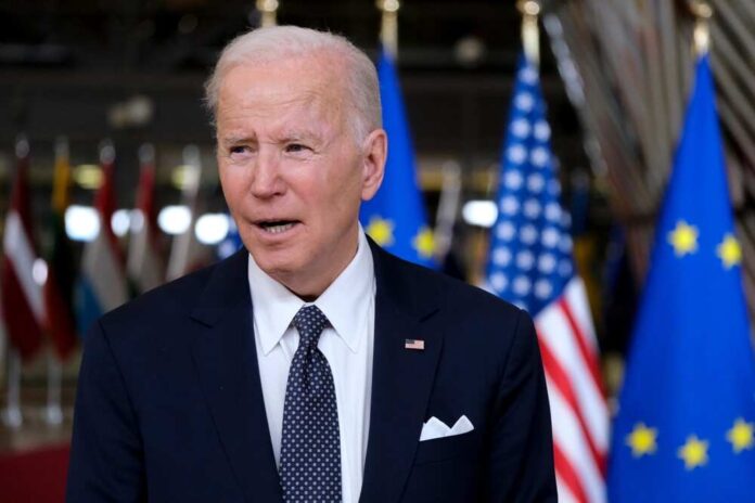 U.s.,President,Joe,Biden,Arrives,For,The,Meeting,Of,European