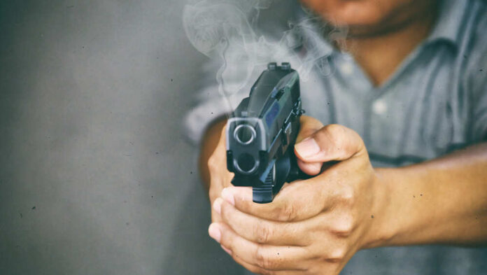 Gunman,Killed,Shooting,His,Target.