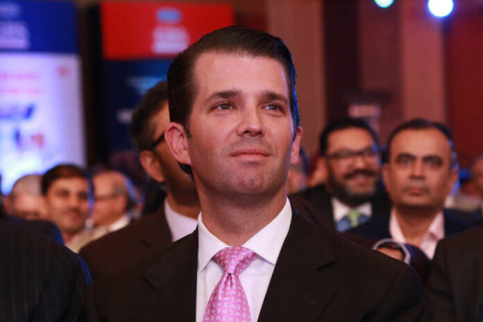 India-february,23,2018,:,Donald,Trump,Jr,Attended,Global,Business,Summit