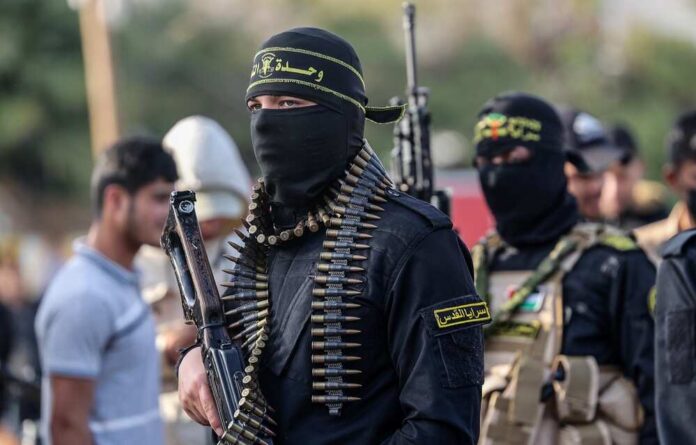 Palestinian,Militants,From,Al-quds,Brigades,,The,Military,Wing,Of,The