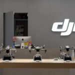 DJI’s Market STRANGLEHOLD – U.S. Falling Behind Display of DJI drones in a technology store