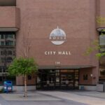 Pride Flag BAN: Boise Mayor Forced to Comply Exterior view of Boise City Hall with signage