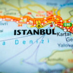 Istanbul Consulate Under Fire — Violence Escalates Map highlighting Istanbul with major roads and landmarks