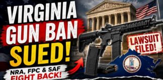 BREAKING: Virginia Governor Signs Gun & Mag Ban Into Law - So NRA, FPC & SAF File Lawsuit To Stop It