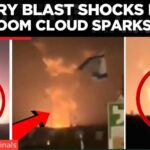 NUCLEAR TEST OR ATTACK? Giant Mushroom Cloud Fireball Over Beit Shemesh Sparks Panic in Israel!