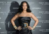 Celebrity posing at a Fenty Beauty event hosted by Sephora
