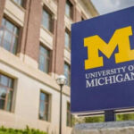 University Scrambles After Professor’s Controversial Praise University of Michigan sign outside brick building