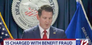 15 people charged with benefit fraud