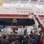 President Trump introduces new Air Force One plane donated by Qatar