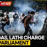 Cockroach Janta Party Protest: Police Use Force to Disperse Protesters Near Parliament | Breaking