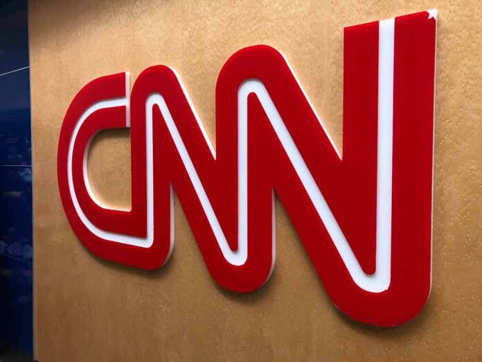 shutterstock_1116403577 CNN logo on a wall
