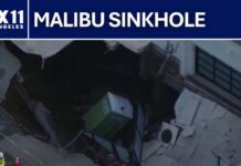 Nicolas Cage's $10.5M Malibu home nearly swallowed by sinkhole