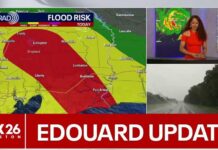 Tracking Tropical Storm Edouard: Tuesday evening update