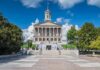 The Execution Failed. Now Tennessee Wants Answers Neoclassical capitol building with central tower and steps